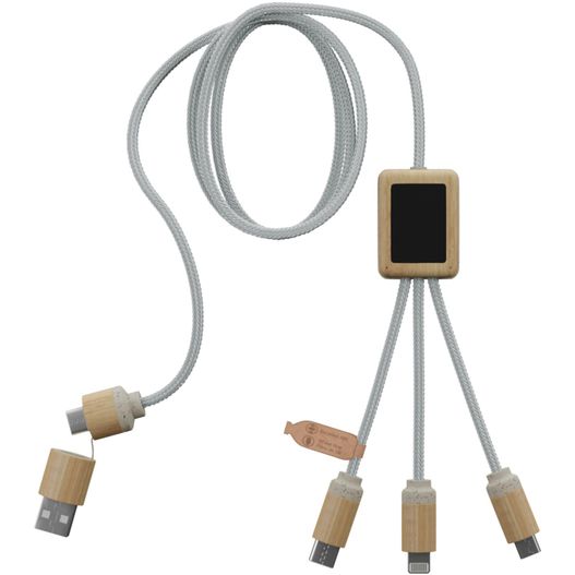Produktabbildung SCX.design C49 5-in-1 Ladekabel mit Leuchtlogo SCX.design C49 5-in-1 Ladekabel mit Leuchtlogo (Bild 1)
