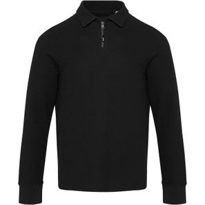 Zeus Langarm Poloshirt Unisex mit Reißverschluss