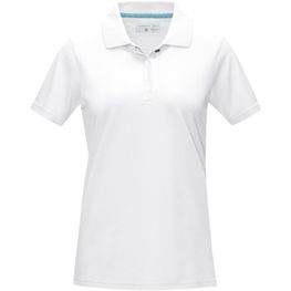 Graphite Poloshirt aus Bio-Baumwolle für Damen