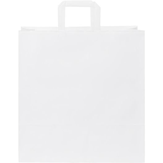 Kraftpapiertasche 80-90 g/m² mit flachen Griffen – 34 × 20 × 35 cm (Bild 1)