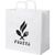Kraftpapiertasche 80-90 g/m² mit flachen Griffen – XL (Bild 4)