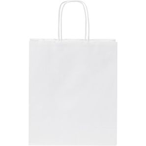 Kraftpapiertasche 80 g/m² mit gedrehten Griffen – 18 × 8 × 21 cm