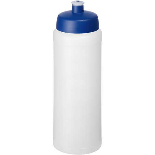 eine weiße und blaue plastikflasche mit blauem deckel Baseline® Plus grip 750 ml Sportflasche mit Sportdeckel (Bild 1)