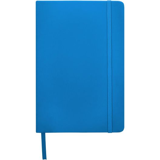 ein blaues notizbuch mit einem bleistift in der ecke Spectrum A5 Hard Cover Notizbuch (Bild 1)