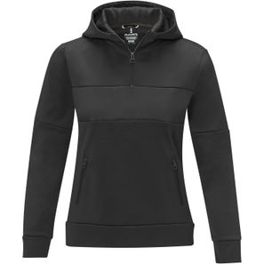 Sayan Kapuzenpullover mit halbem Reißverschluss für Damen