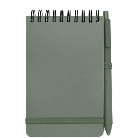 Thalaasa A6 Hardcover Notizbuch aus Ocean Bound Kunststoff mit Kugelschreiber (schwarze Mine) (Bild 1)