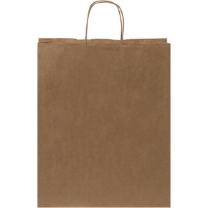 Kraftpapiertasche 80-90 g/m² mit gedrehten Griffen – 32 × 12 × 40 cm