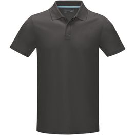 Graphite Poloshirt aus Bio-Baumwolle für Herren