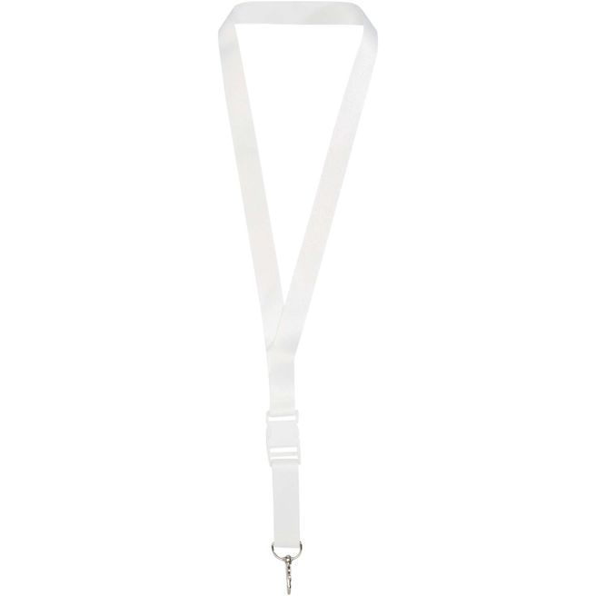 Produktabbildung Bucks Sublimation Lanyard mit Schnappverschluss aus recyceltem PET Kunststoff Bucks Sublimation Lanyard mit Schnappverschluss aus recyceltem PET Kunststoff