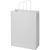 Kraftpapiertasche 120 g/m² mit gedrehten Griffen – 31 × 12 × 41 cm (Bild 1)
