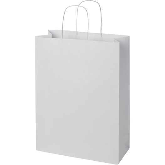 Produktabbildung Kraftpapiertasche 120 g/m² mit gedrehten Griffen – 31 × 12 × 41 cm Kraftpapiertasche 120 g/m² mit gedrehten Griffen – 31 × 12 × 41 cm (Bild 1)