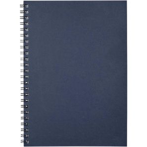 Desk-Mate® A5 recyceltes farbiges Notizbuch mit Spiralbindung