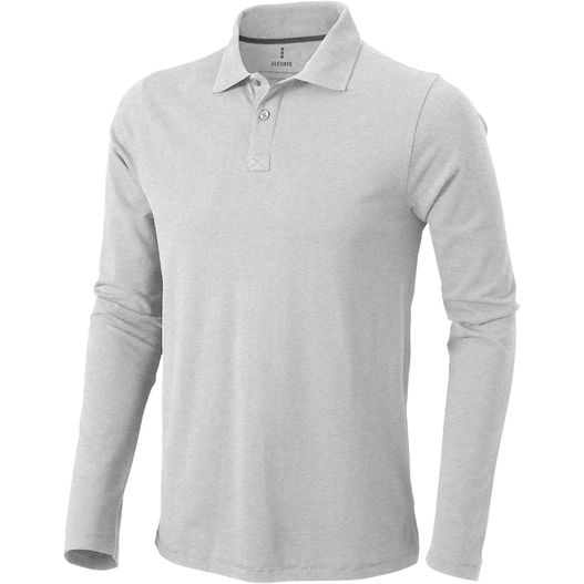Oakville Langarm Poloshirt für Herren (Bild 1)