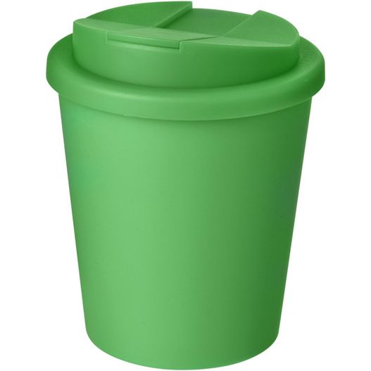eine grüne tasse mit deckel und deckel Americano® Espresso 250 ml Isolierbecher mit auslaufsicherem Schraubverschluss (Bild 1)