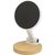 Alcor Klappbare magnetische Smartphonehalterung aus recyceltem Kunststoff mit Bambusdetails (Bild 1)