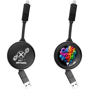 SCX.design C42 Einziehbares 65W, 4 in 1 Ladekabel