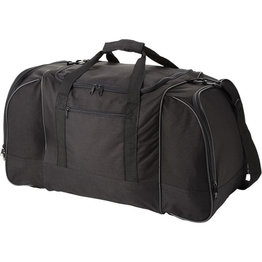 eine schwarze duffeltasche mit rädern auf weißem hintergrund Nevada Reisetasche 55L (Bild 1)
