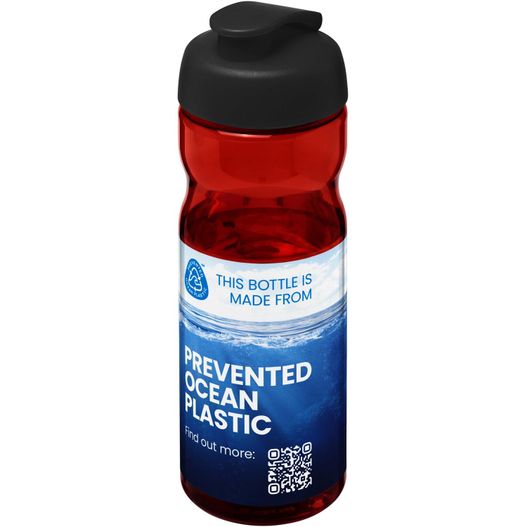 H2O Active® Eco POP Base 650 ml Sportflasche mit Klappdeckel (Bild 1)