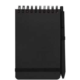 Thalaasa A6 Hardcover Notizbuch aus Ocean Bound Kunststoff mit Kugelschreiber (schwarze Mine)
