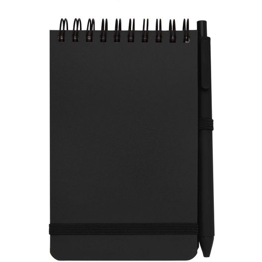Produktabbildung Thalaasa A6 Hardcover Notizbuch aus Ocean Bound Kunststoff mit Kugelschreiber (schwarze Mine) Thalaasa A6 Hardcover Notizbuch aus Ocean Bound Kunststoff mit Kugelschreiber (schwarze Mine) (Bild 1)