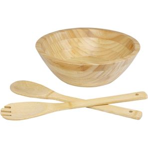 Argulls Salatschüssel und -besteck aus Bambus