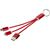 Metal 3-in-1 Ladekabel mit Schlüsselanhänger (Bild 3)