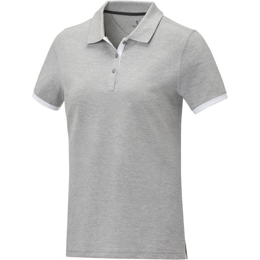 Produktabbildung Morgan Polo für Damen, zweifarbig Morgan Polo für Damen, zweifarbig (Bild 1)