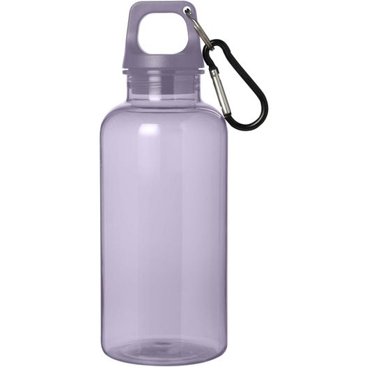 Oregon 400 ml RCS-zertifizierte Trinkflasche aus recyceltem Kunststoff mit Karabiner (Bild 1)