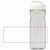 H2O Active® Base 650 ml Sportflasche mit Klappdeckel und Infusor (Bild 4)