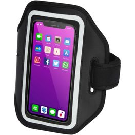 Produktabbildung Haile reflektierendes Smartphone Armband mit transparenter Abdeckung Haile reflektierendes Smartphone Armband mit transparenter Abdeckung