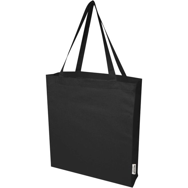Produktabbildung Madras 140 g/m² Baumwoll Tragetasche mit Seitenfalten aus GRS recycelter Baumwolle Madras 140 g/m² Baumwoll Tragetasche mit Seitenfalten aus GRS recycelter Baumwolle