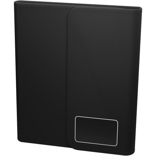 Produktabbildung SCX.design O18 A5 Notizbuch mit kabelloser 5W Powerbank mit 4000 mAh und Leuchtlogo SCX.design O18 A5 Notizbuch mit kabelloser 5W Powerbank mit 4000 mAh und Leuchtlogo (Bild 1)