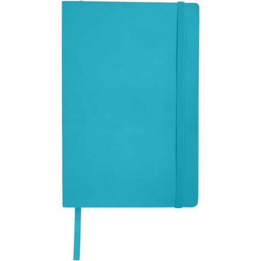 ein türkisfarbenes notizbuch mit einer leeren seite Classic A5 Soft Cover Notizbuch (Bild 1)