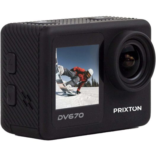 Produktabbildung Prixton DV670 4K Dual Screen Actionkamera Prixton DV670 4K Dual Screen Actionkamera (Bild 1)