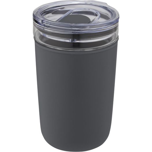 Produktabbildung Bello 420 ml Glasbecher mit Außenwand aus recyceltem Kunststoff Bello 420 ml Glasbecher mit Außenwand aus recyceltem Kunststoff (Bild 1)