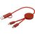 Citala 30 cm 5-in-1 Kabel aus recyceltem Kunststoff für Datenübertragung und 27W Schnellladung (Bild 2)