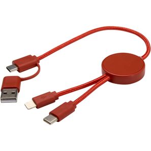 Citala 30 cm 5-in-1 Kabel aus recyceltem Kunststoff für Datenübertragung und 27W Schnellladung