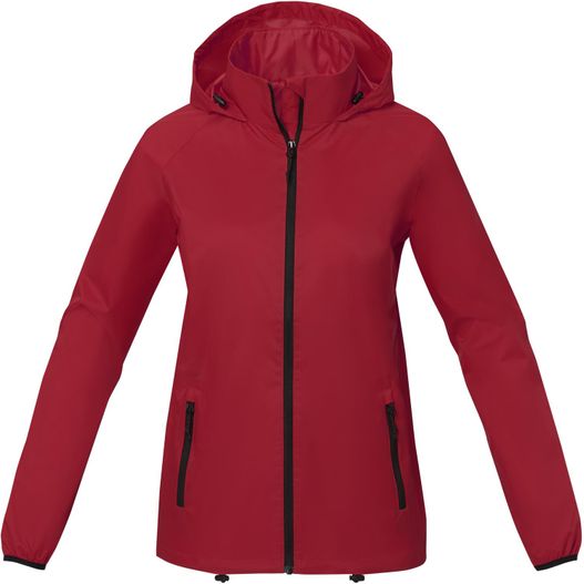eine frauen rote jacke mit kapuze Dinlas leichte Jacke für Damen (Bild 1)