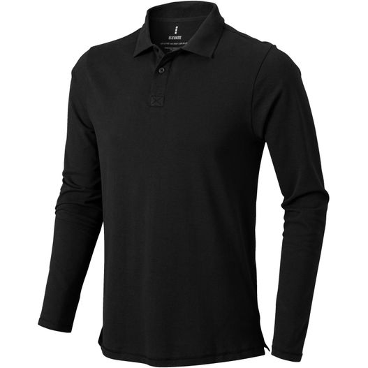 Oakville Langarm Poloshirt für Herren (Bild 1)