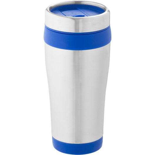 der edelstahl reisebecher mit blauem deckel Elwood 410 ml Isolierbecher (Bild 1)