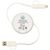 Alasia 100 cm 5-in-1 Kabel aus recyceltem Kunststoff und Aluminium, einziehbar, für Datenübertragung und mit 45W Schnellladung (Bild 3)