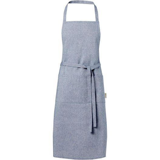 eine graue schürze mit einem gürtel darauf Pheebs 200 g/m² recycelte Schürze (Bild 1)