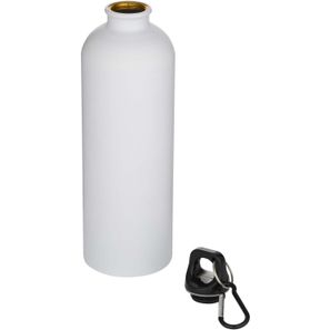 Oregon 750 ml matte RCS-zertifizierte, einwandige Trinkflasche aus recyceltem Edelstahl mit Karabinerhaken
