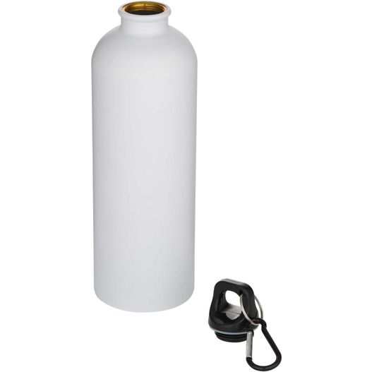 Oregon 750 ml matte RCS-zertifizierte, einwandige Trinkflasche aus recyceltem Edelstahl mit Karabinerhaken (Bild 1)