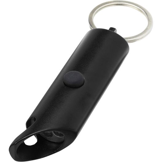 Flare IPX-LED-Lampe und Flaschenöffner aus recyceltem Aluminium mit Schlüsselanhänger (Bild 1)
