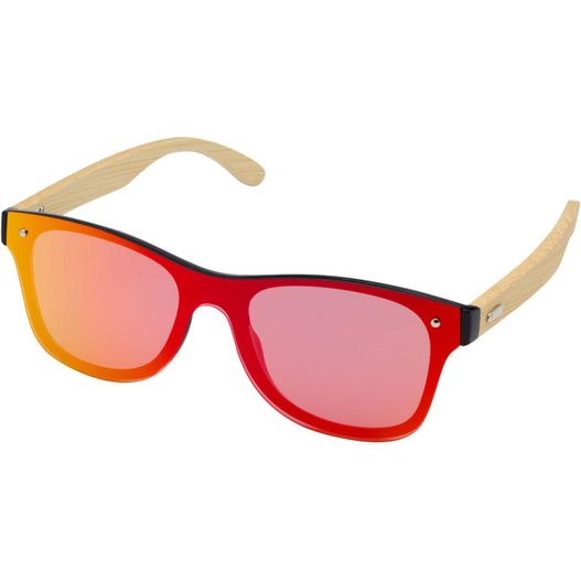 Tan Sonnenbrille mit Bambusbügeln (Bild 1)