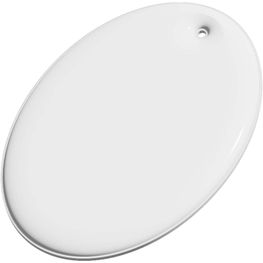 RFX™ H-16 ovaler, leichter, reflektierender PVC-Anhänger