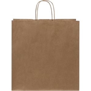 Kraftpapiertasche 80-90 g/m² mit gedrehten Griffen – 34 × 20 × 35 cm