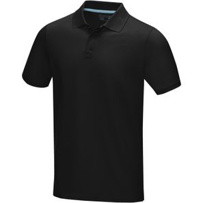 Graphite Poloshirt aus GOTS-zertifizierter Bio-Baumwolle für Herren