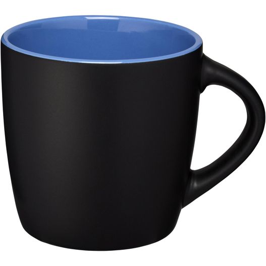 ein schwarzer und blauer kaffeebecher Riviera 340 ml Keramikbecher (Bild 1)